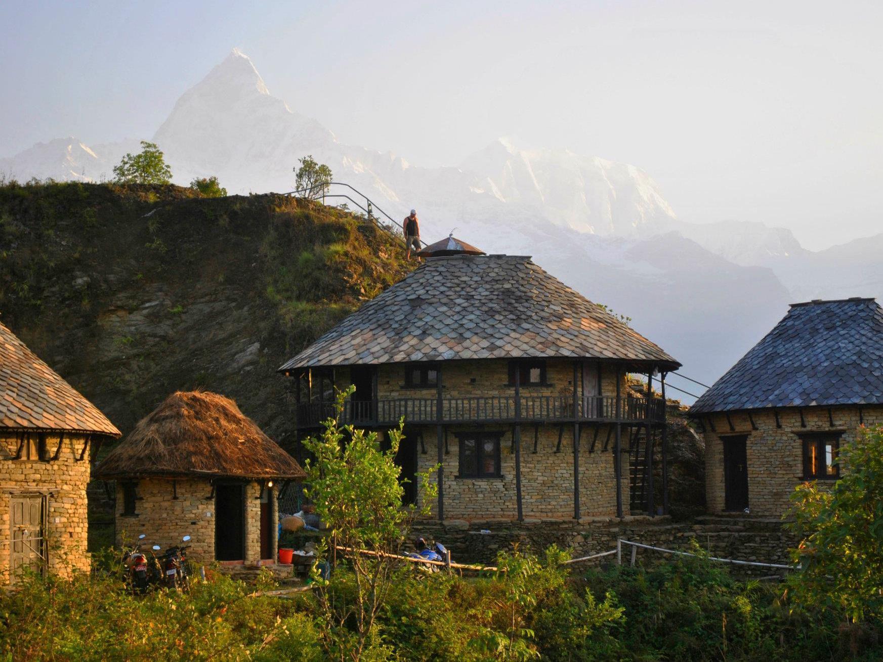 Bhanjyang Village Lodge Pokhara Eksteriør bilde